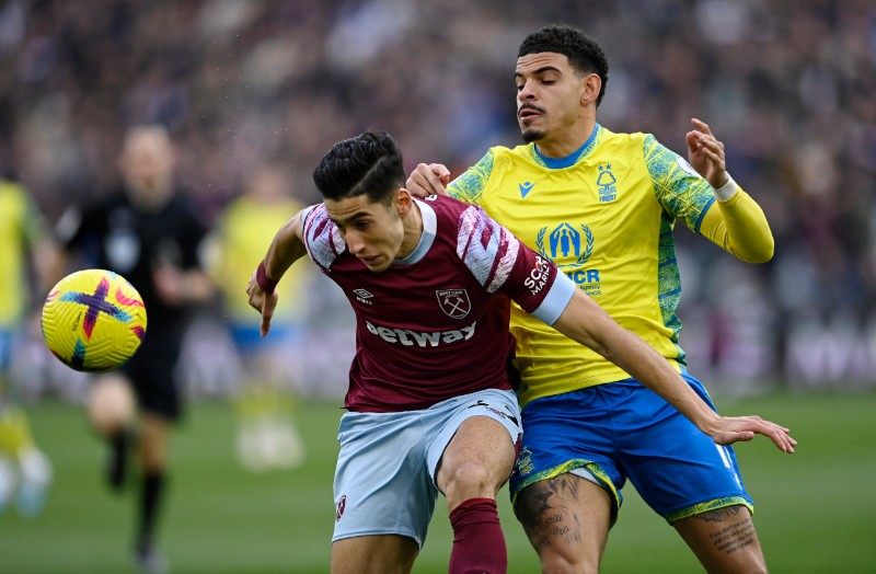 West Ham khả năng cao mất điểm trước Nottingham