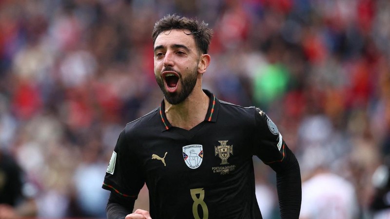Bruno Fernandes giữ vai trò thủ lĩnh tuyến giữa