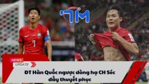 ĐT Hàn Quốc ngược dòng hạ CH Séc đầy thuyết phục 4 ĐT Hàn Quốc ngược dòng hạ CH Séc đầy thuyết phục
